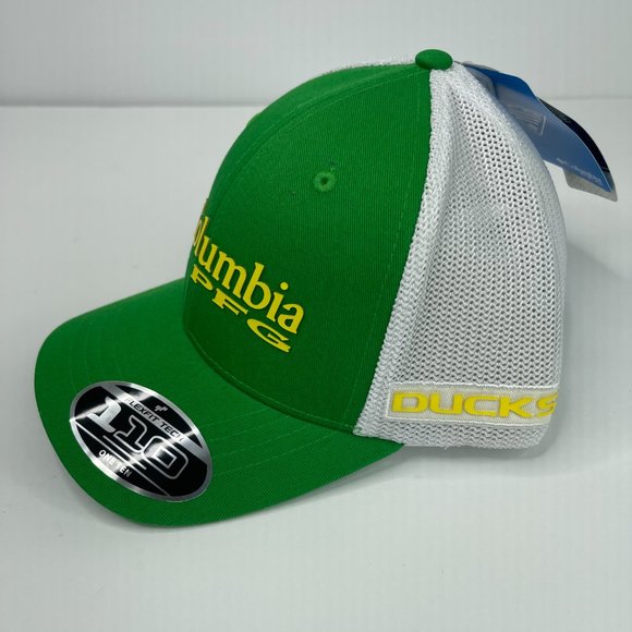 Columbia Childrens Collegiate Youth PFG Mesh Snap Back Ball Cap New - Picture 2 of 5